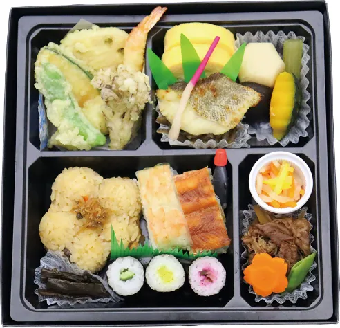 寿司御膳弁当2,700円（お茶付き）