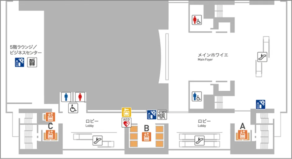 館内マップ5F