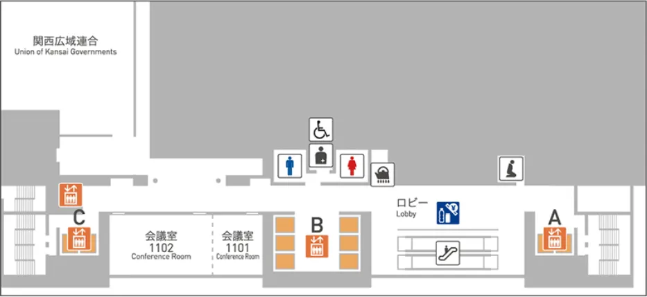 館内マップ11F