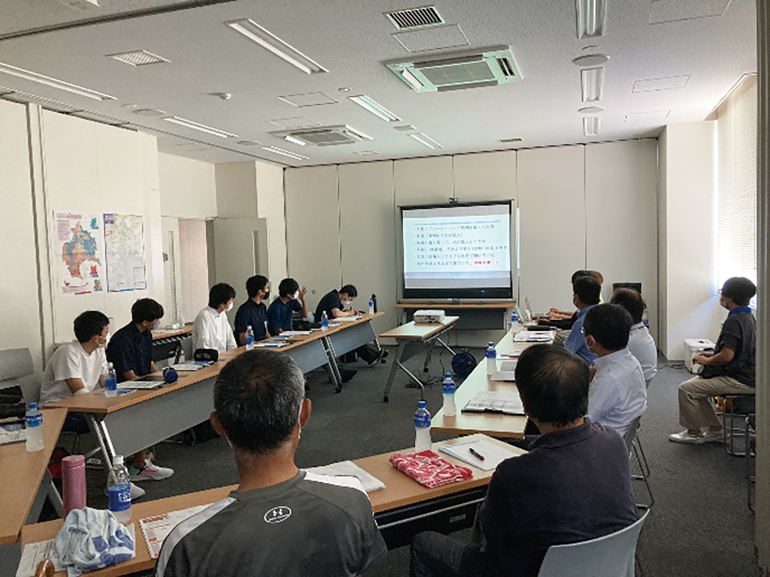 高校生との過去の高潮被害(語り部との意見交換)