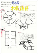 和気藹藹とした仮設住宅案